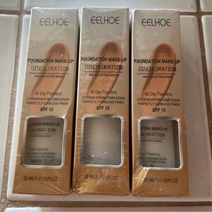 EELHOLE Foundation Make-up (Lot of 3)